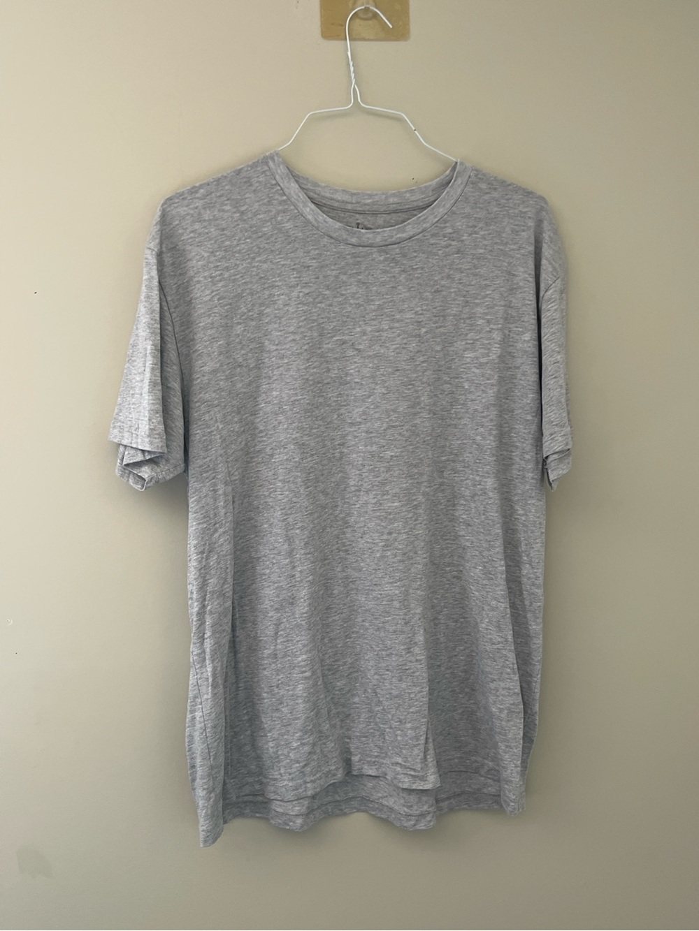 Fresh Clean Tees Heather Gray Crew Neck T Shirt XL Cotton Blend